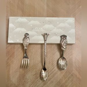 Reed & Barton Vintage silver plated safari children’s flatware.